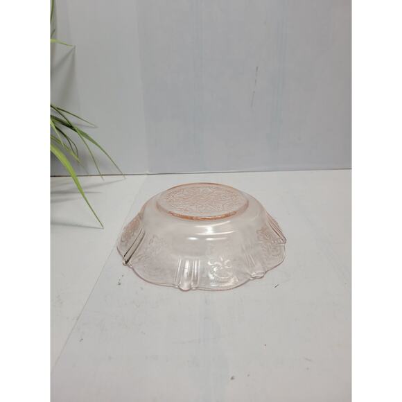 Vintage American Sweetheart Pink Cereal Bowl Depression Glass, MacBeth-Evans - Picture 2 of 3